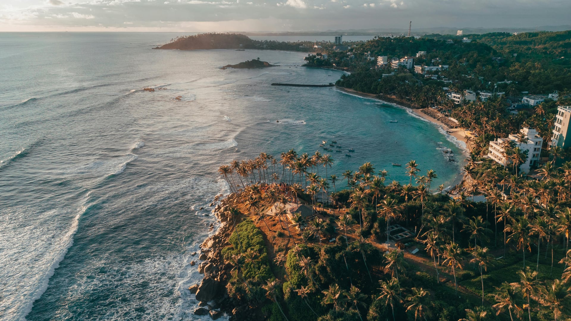 Golden beaches of Sri Lanka